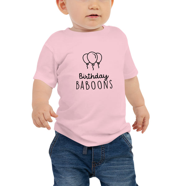 BIRTHDAY BABOONS | BABY T-SHIRT