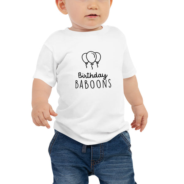 BIRTHDAY BABOONS | BABY T-SHIRT