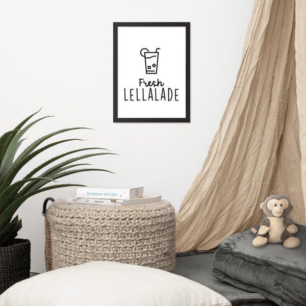 FRESH LELLALADE | Framed poster