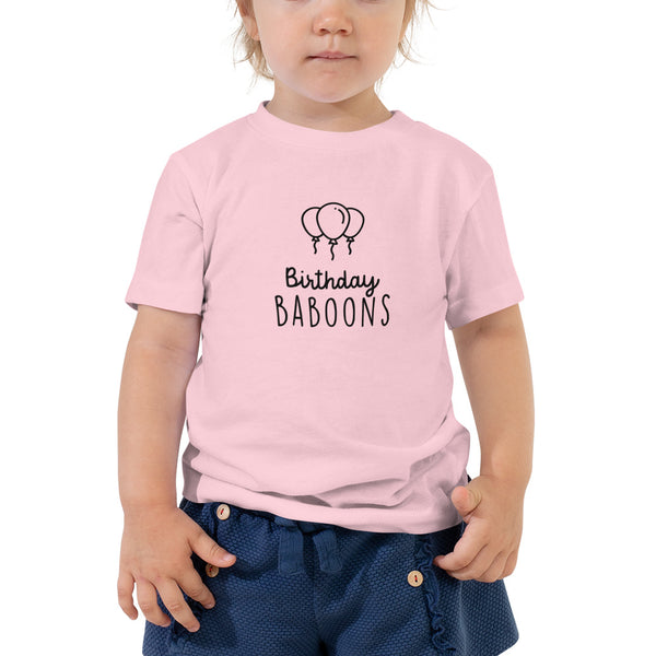 BIRTHDAY BABOONS | TODDLER T-SHIRT