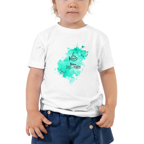 BLEU SOUS-MARIN SPLASH A | T-shirt enfant